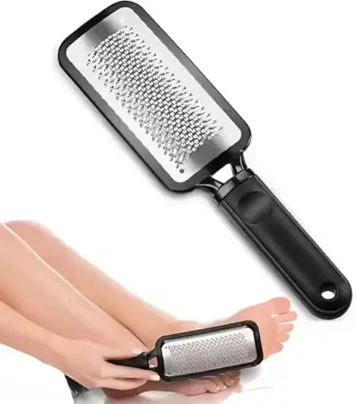 Foot Scrubber & Leg, Heel for Dead Skin - Very Sharp & Big (11*3 inch) ( default, Standard )